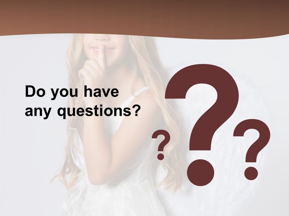 Costume White Playful PowerPoint Template