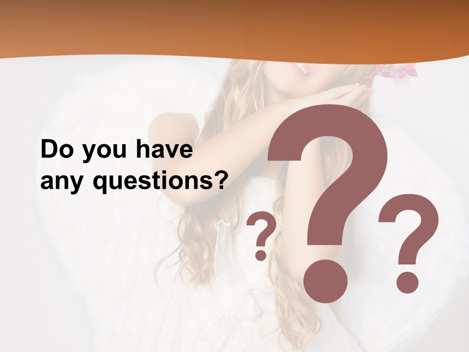 Beautiful Young Happy PowerPoint Template