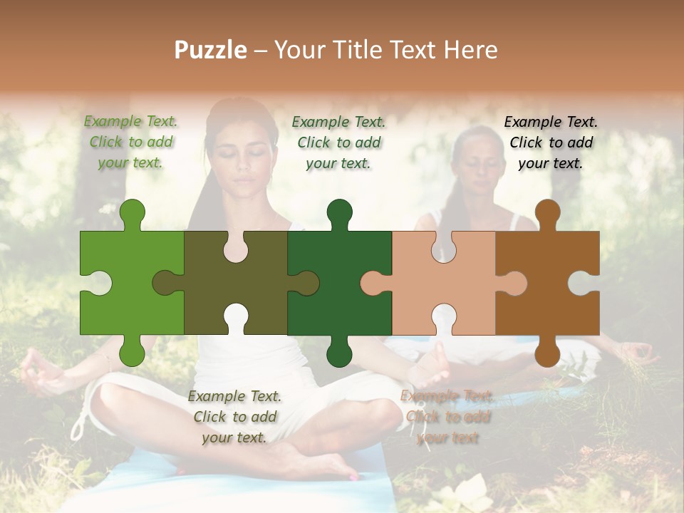 Adult Lotus Young PowerPoint Template