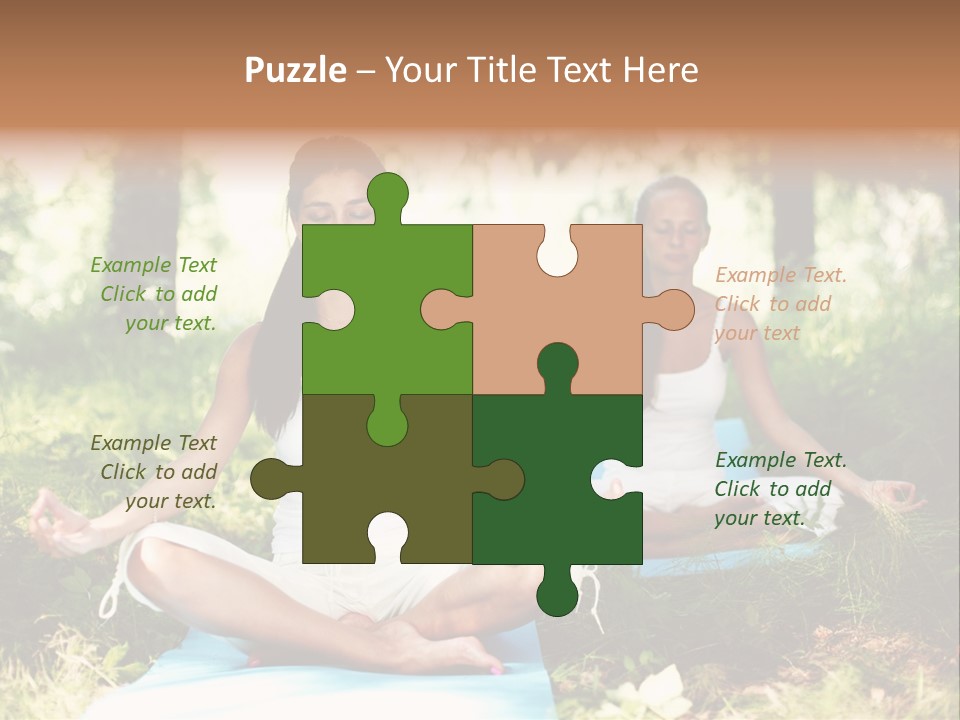 Adult Lotus Young PowerPoint Template