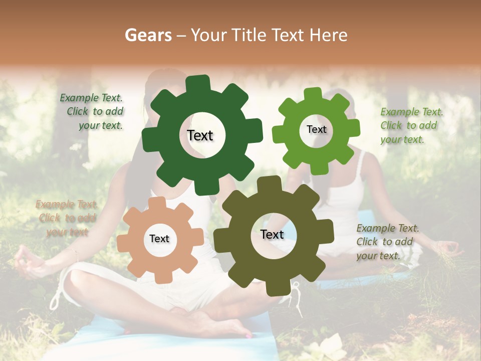 Adult Lotus Young PowerPoint Template