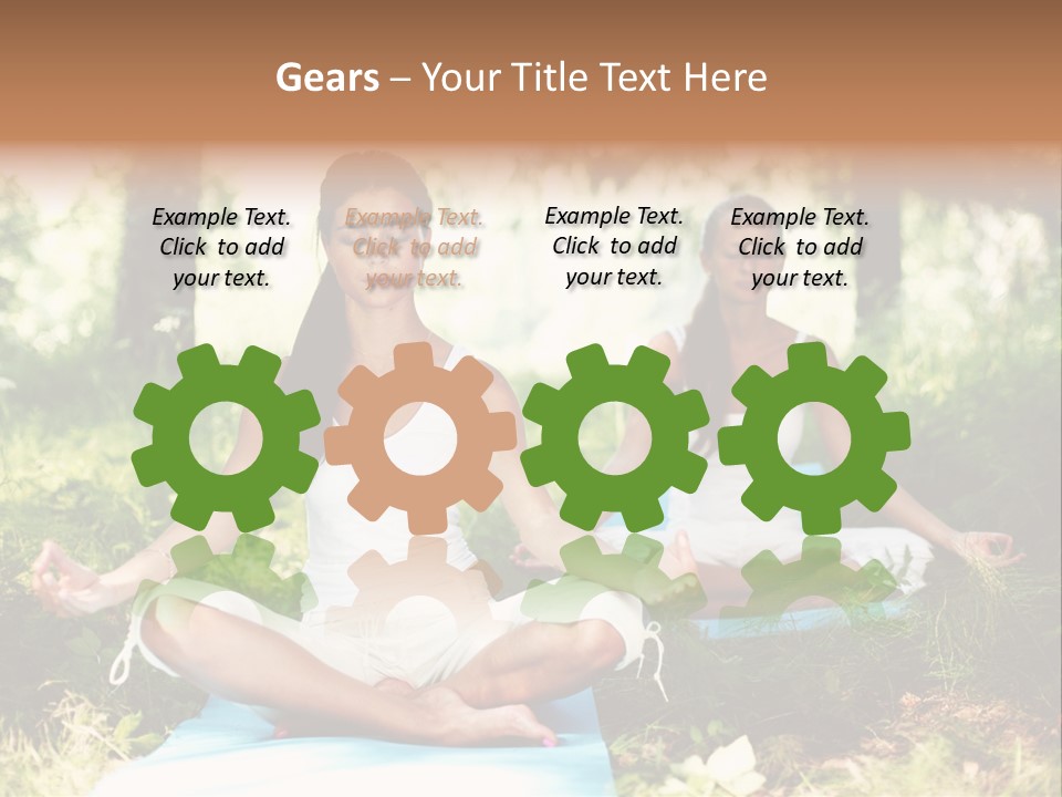 Adult Lotus Young PowerPoint Template