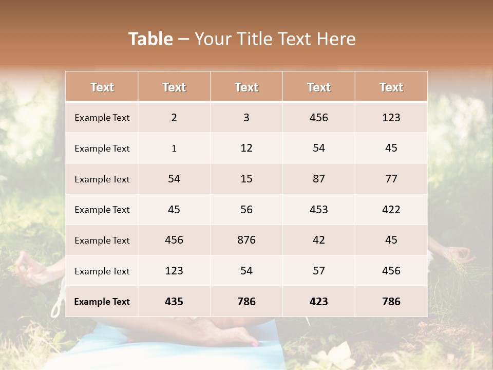 Adult Lotus Young PowerPoint Template