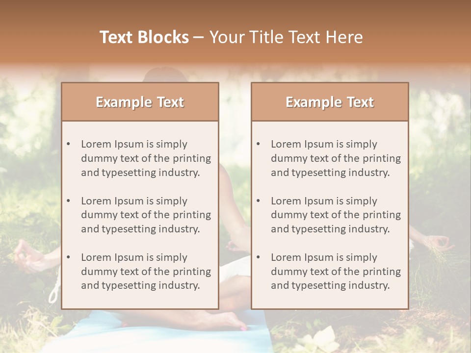 Adult Lotus Young PowerPoint Template