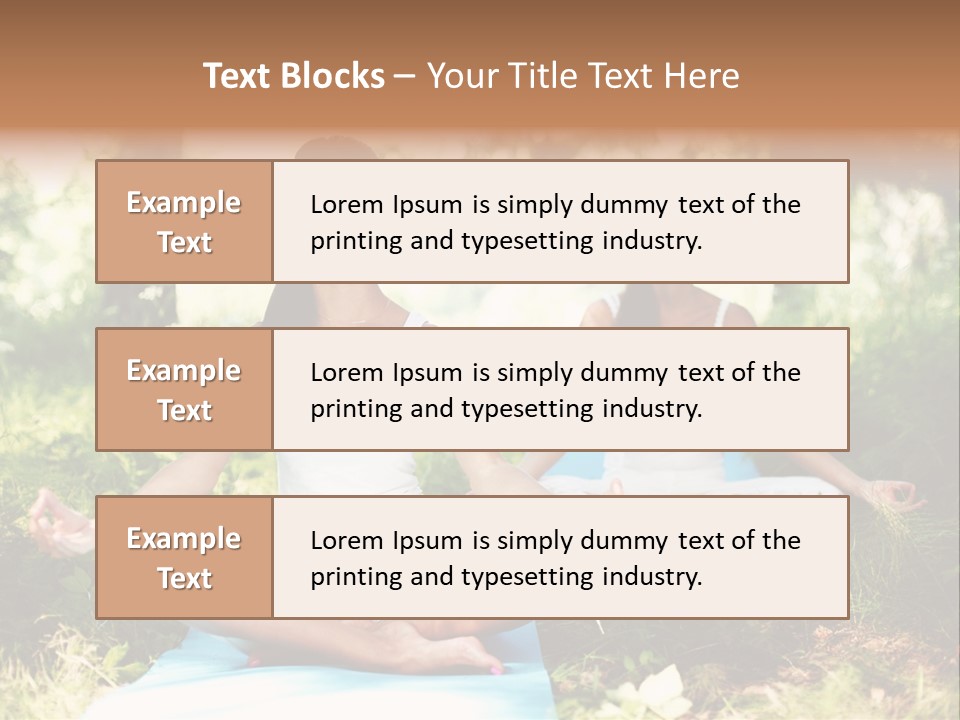 Adult Lotus Young PowerPoint Template