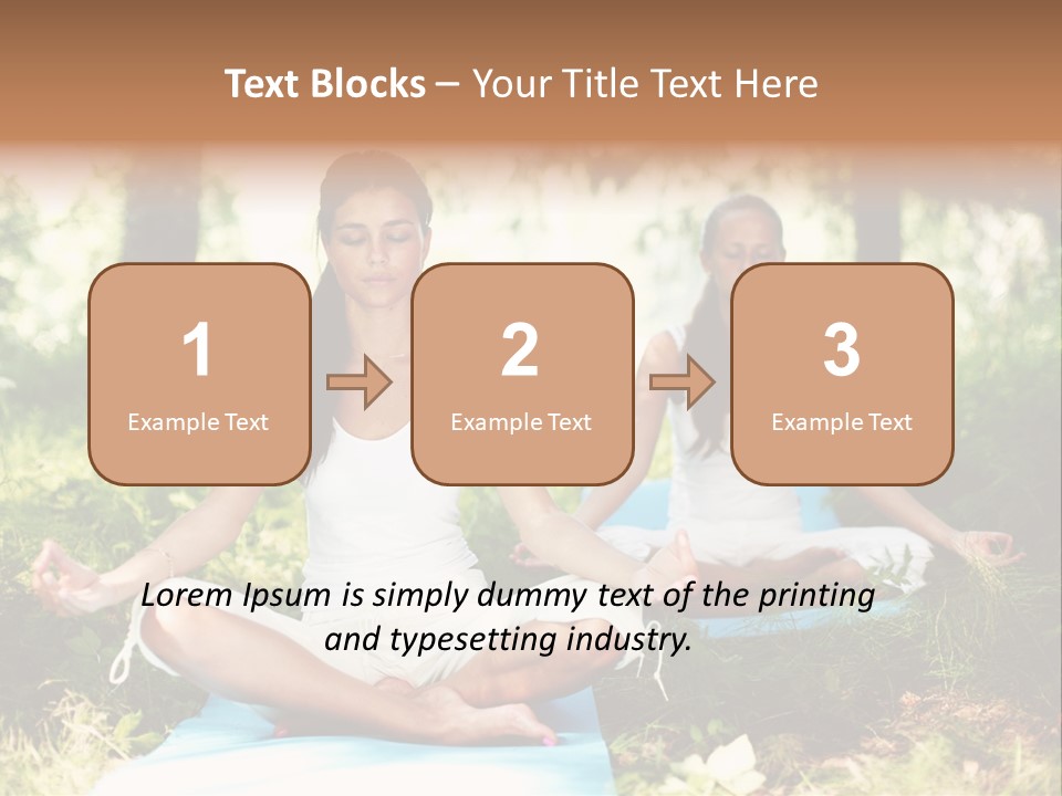 Adult Lotus Young PowerPoint Template