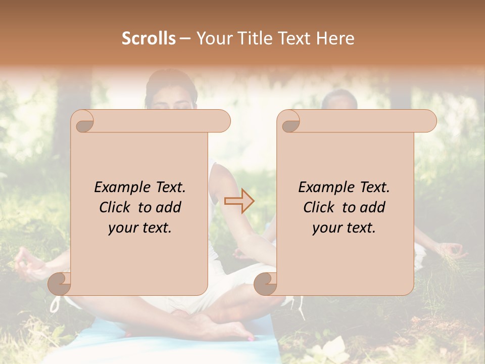 Adult Lotus Young PowerPoint Template