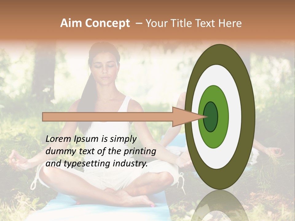 Adult Lotus Young PowerPoint Template