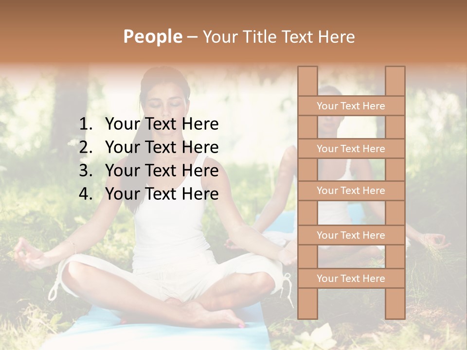 Adult Lotus Young PowerPoint Template