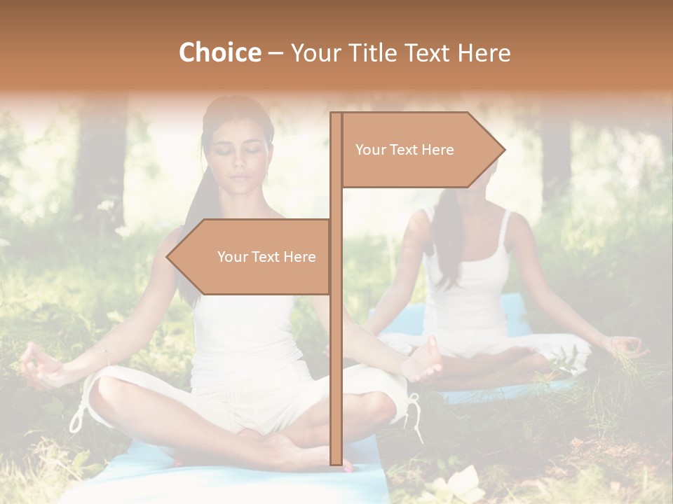 Adult Lotus Young PowerPoint Template