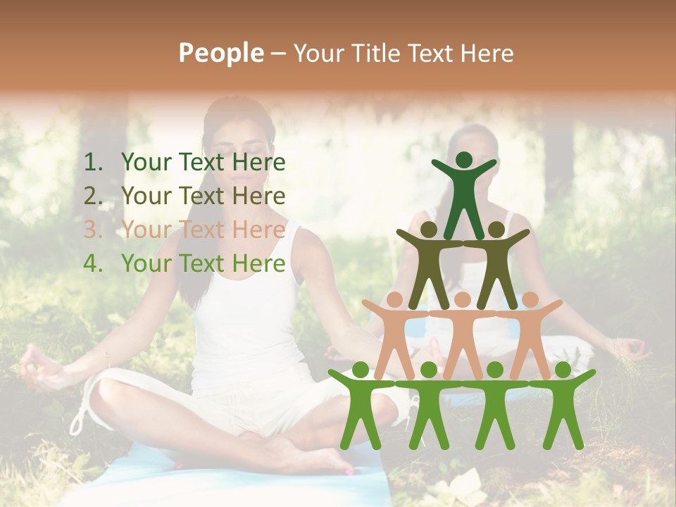 Adult Lotus Young PowerPoint Template