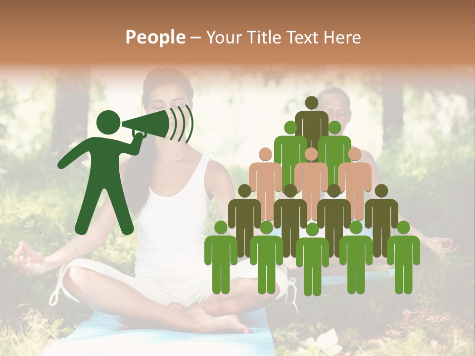 Adult Lotus Young PowerPoint Template