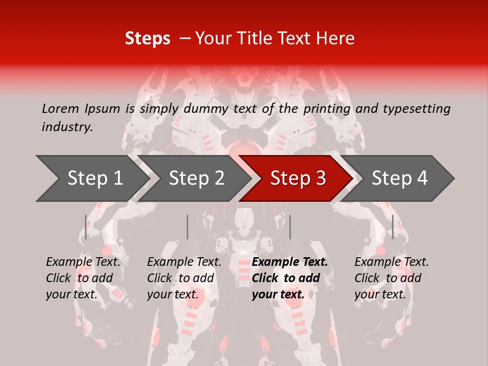 Render Creativity Artwork PowerPoint Template