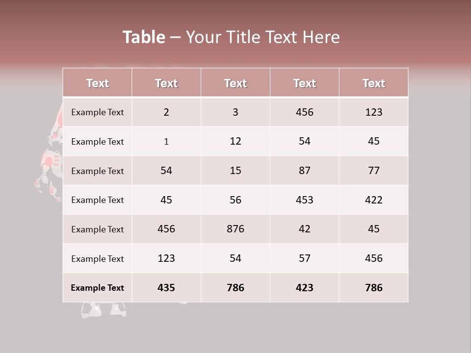 Character Metal Artwork PowerPoint Template