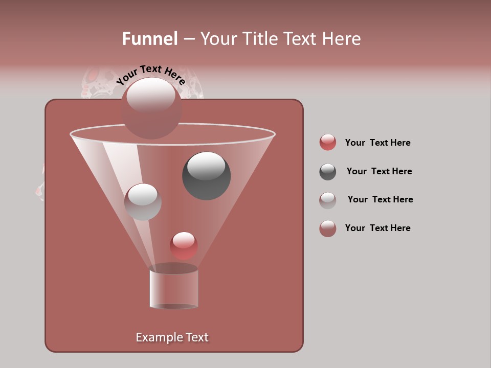 Character Metal Artwork PowerPoint Template