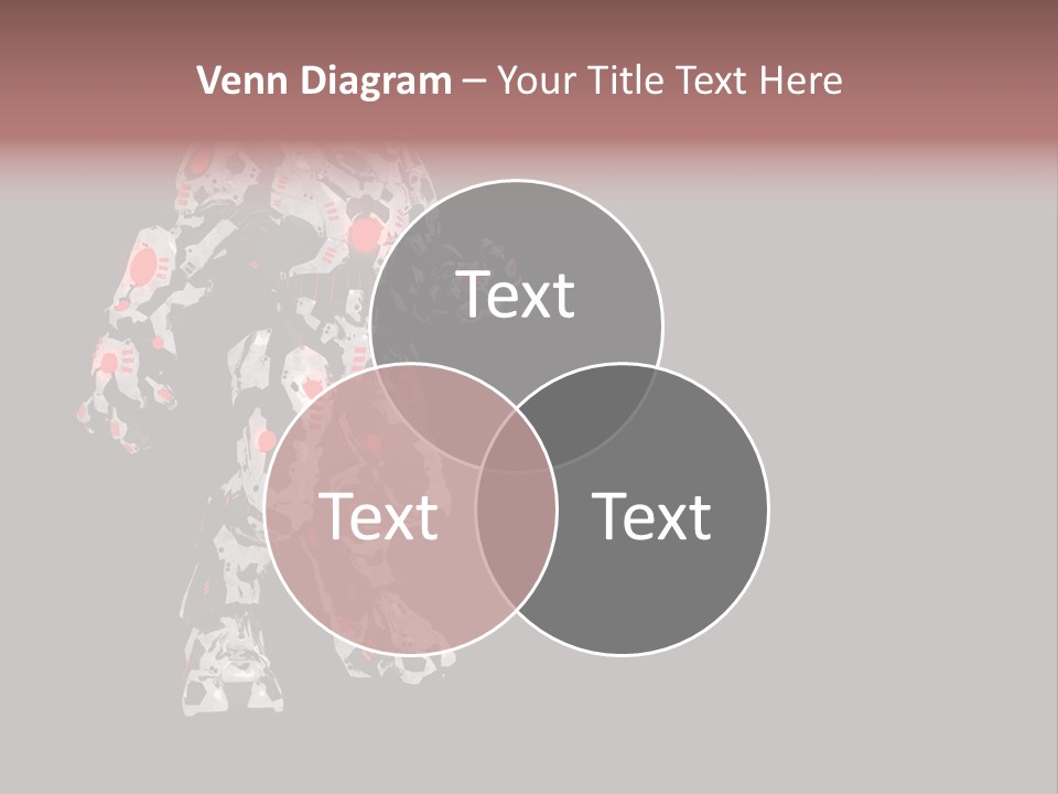 Character Metal Artwork PowerPoint Template