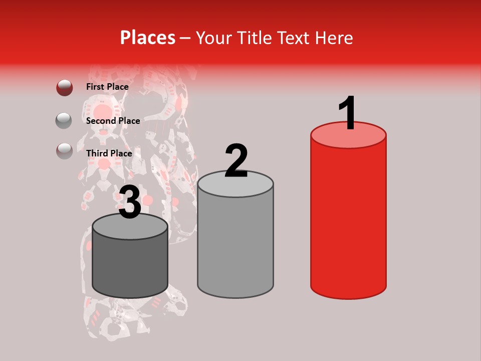 Automation Stock Illustration Cyborg PowerPoint Template