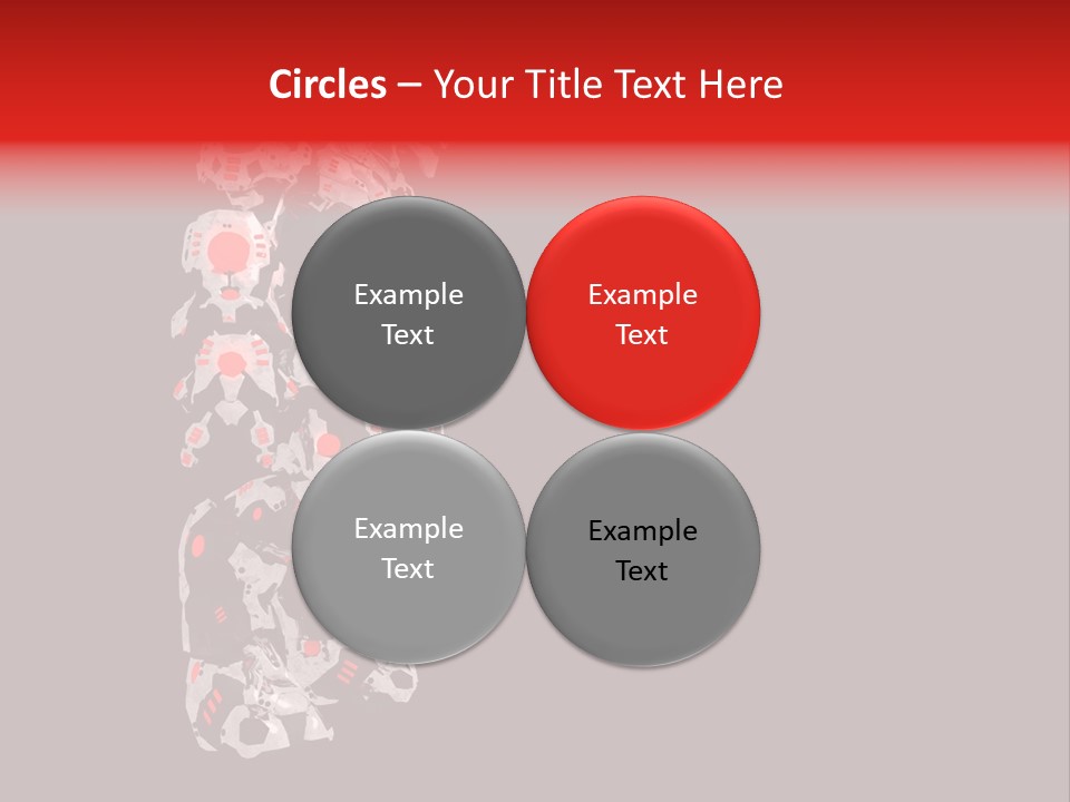 Automation Stock Illustration Cyborg PowerPoint Template
