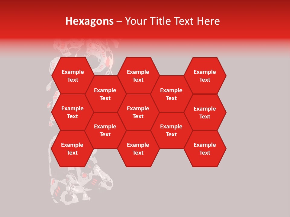 Automation Stock Illustration Cyborg PowerPoint Template