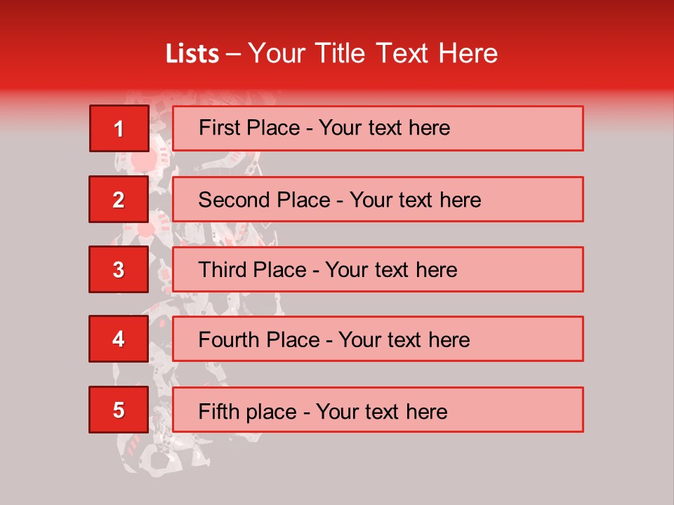 Automation Stock Illustration Cyborg PowerPoint Template