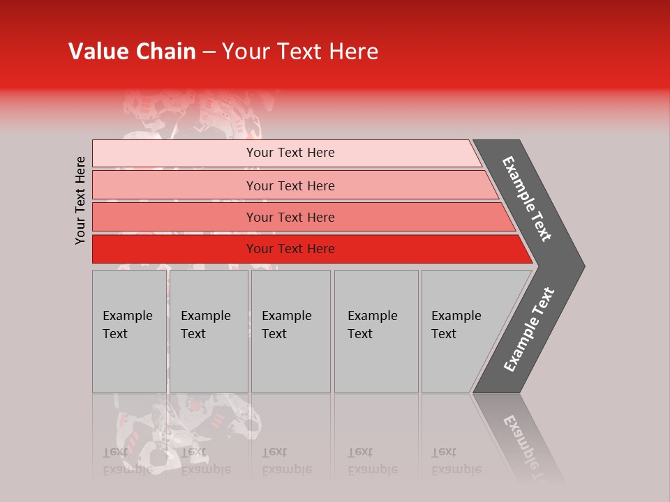 Automation Stock Illustration Cyborg PowerPoint Template