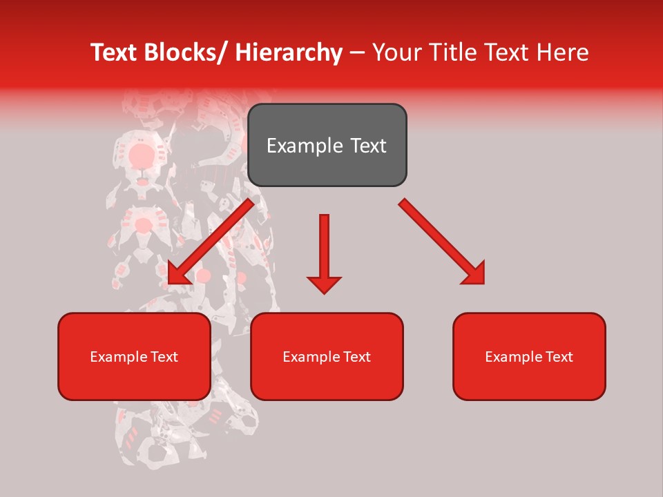 Automation Stock Illustration Cyborg PowerPoint Template