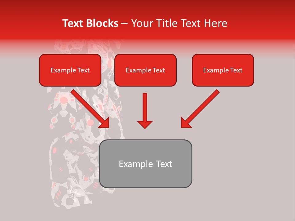 Automation Stock Illustration Cyborg PowerPoint Template