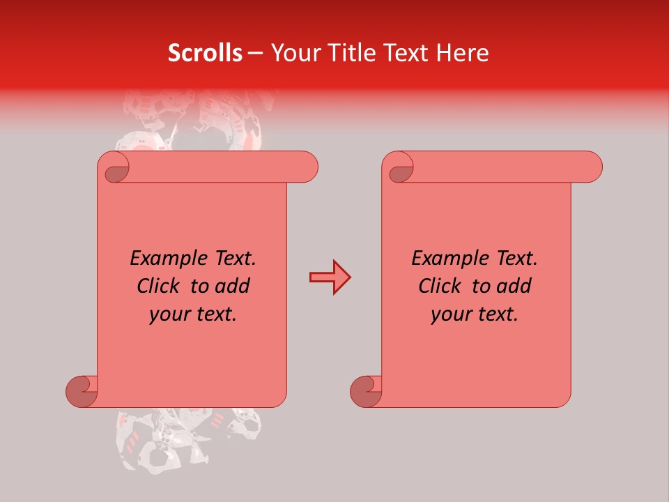 Automation Stock Illustration Cyborg PowerPoint Template