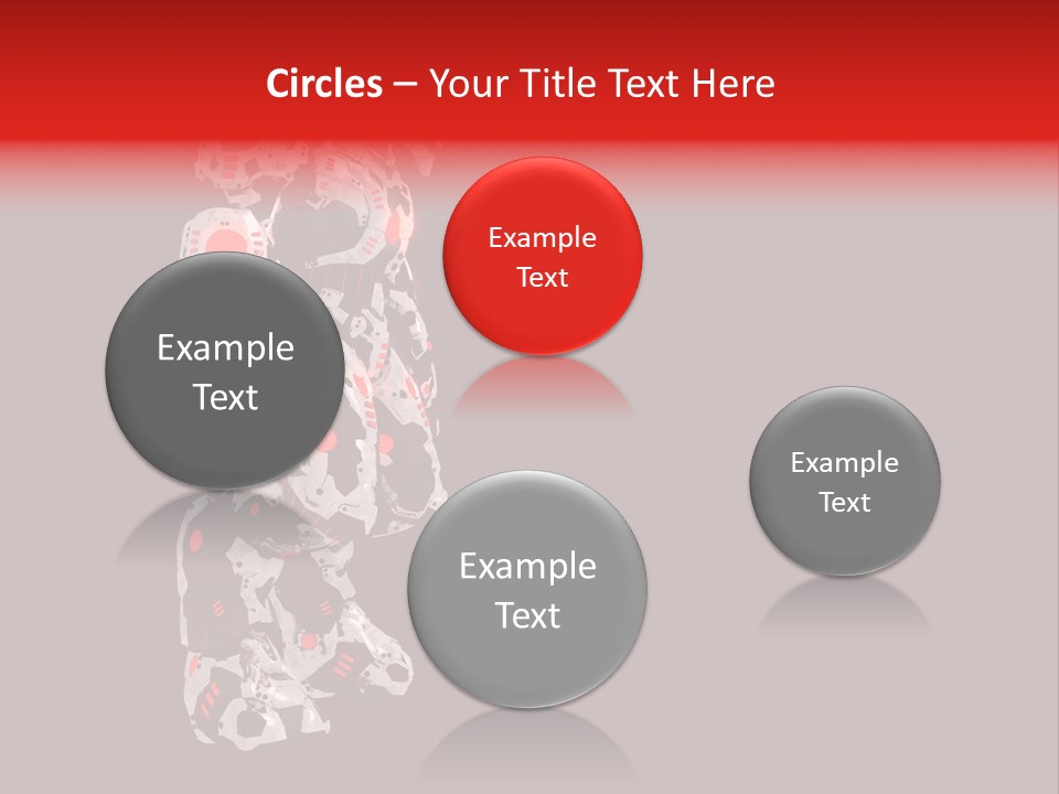 Automation Stock Illustration Cyborg PowerPoint Template