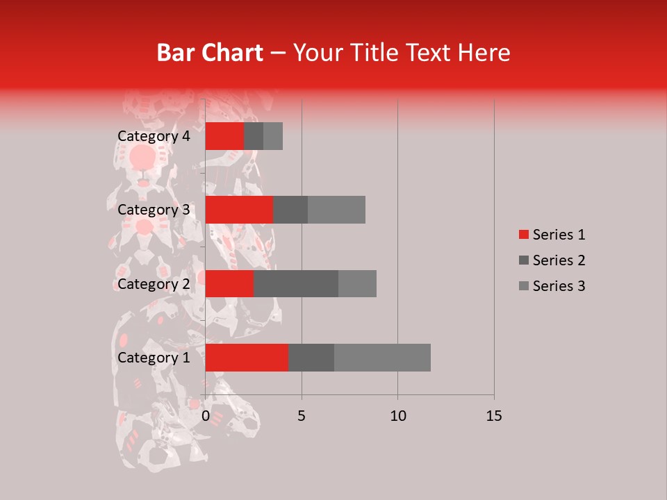 Automation Stock Illustration Cyborg PowerPoint Template