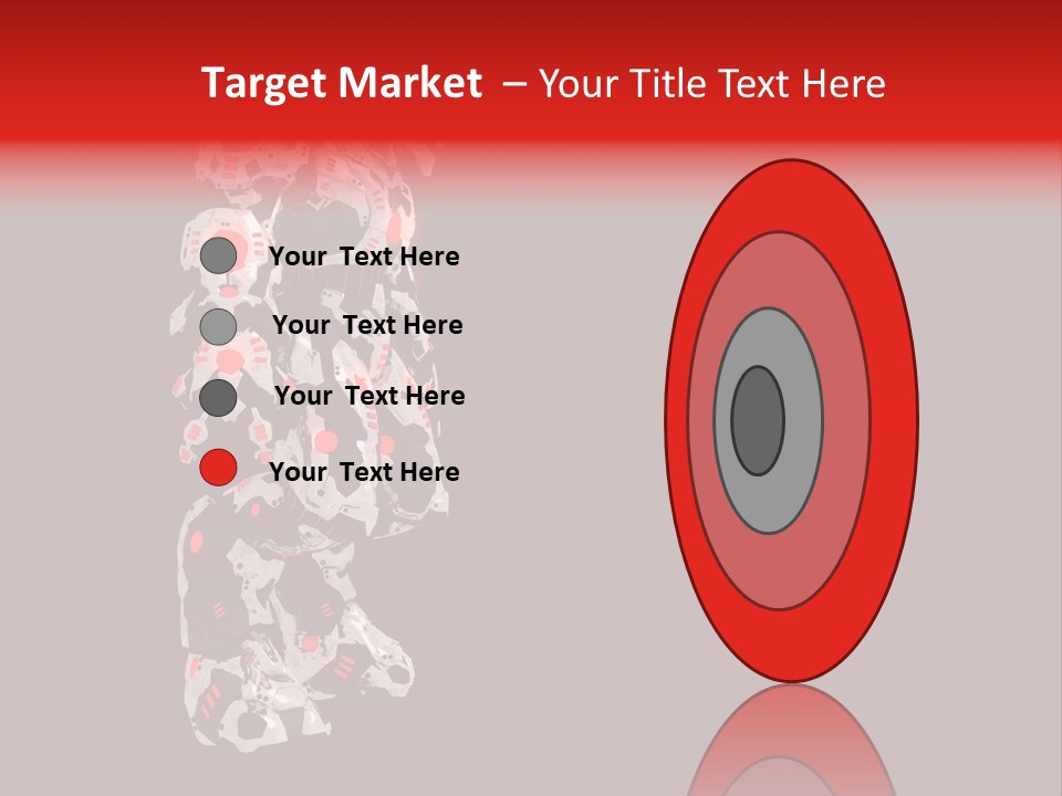 Automation Stock Illustration Cyborg PowerPoint Template