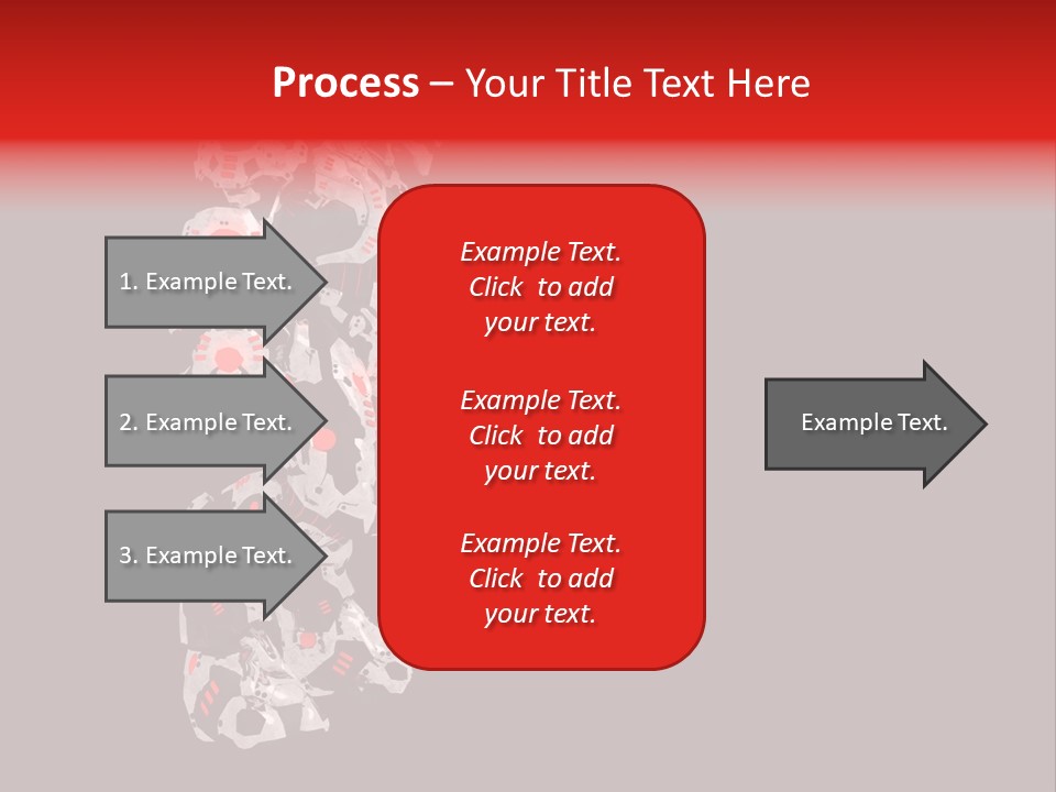 Automation Stock Illustration Cyborg PowerPoint Template