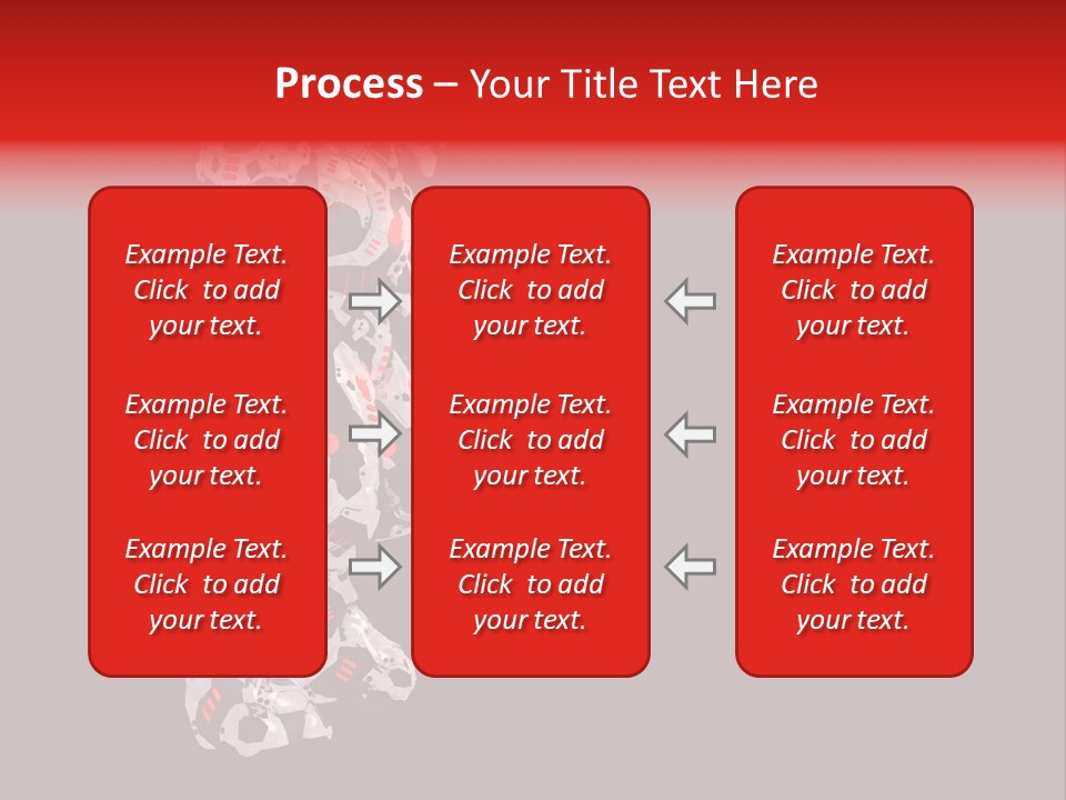 Automation Stock Illustration Cyborg PowerPoint Template
