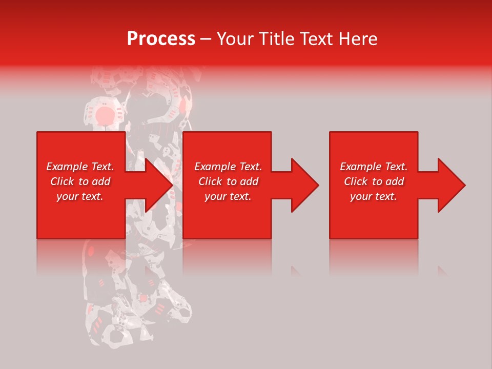 Automation Stock Illustration Cyborg PowerPoint Template