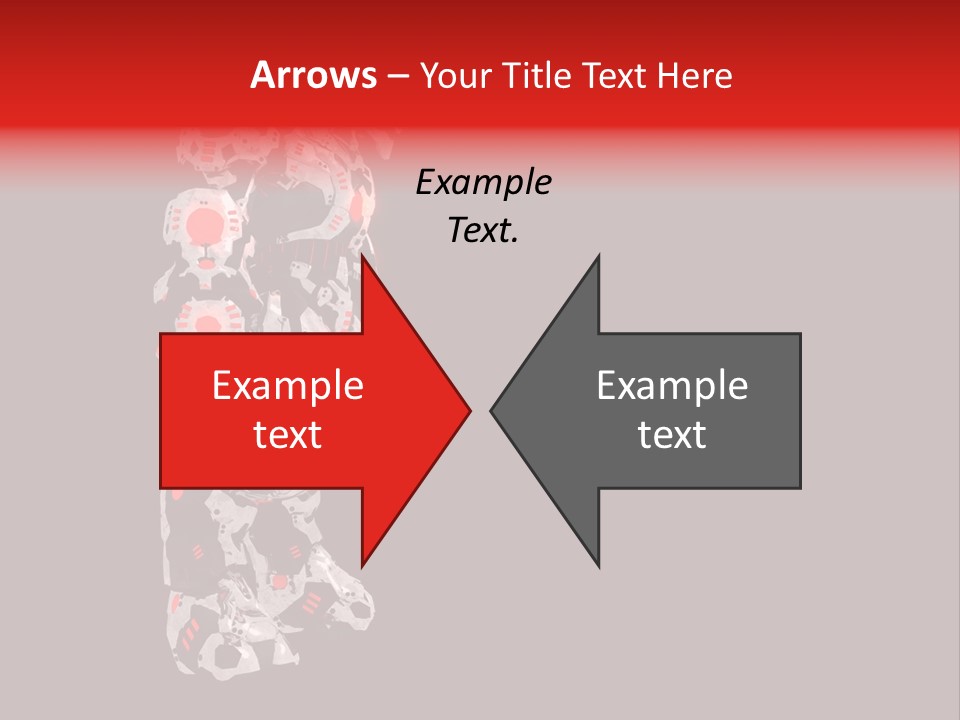 Automation Stock Illustration Cyborg PowerPoint Template