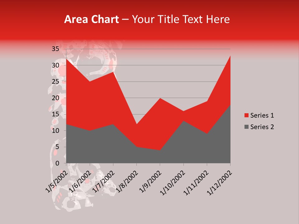 Automation Stock Illustration Cyborg PowerPoint Template