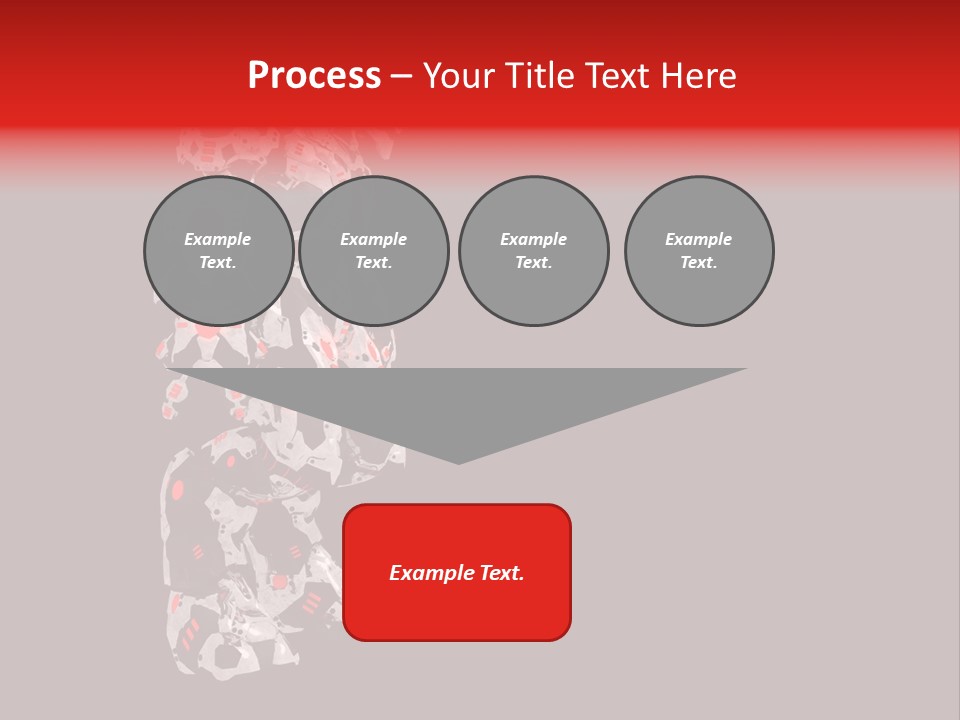 Automation Stock Illustration Cyborg PowerPoint Template