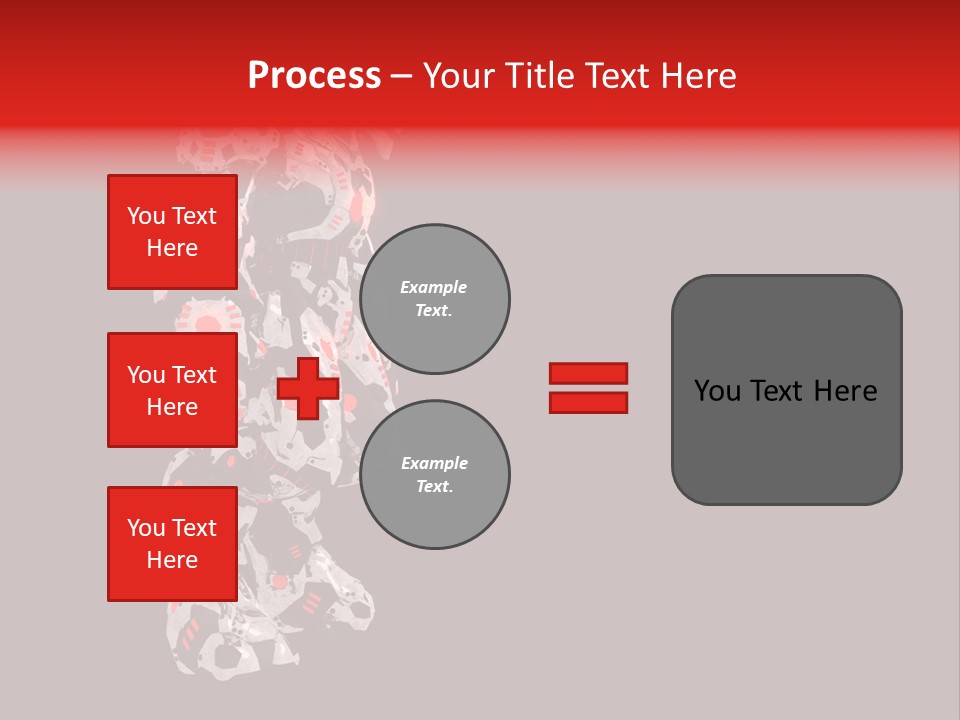 Automation Stock Illustration Cyborg PowerPoint Template