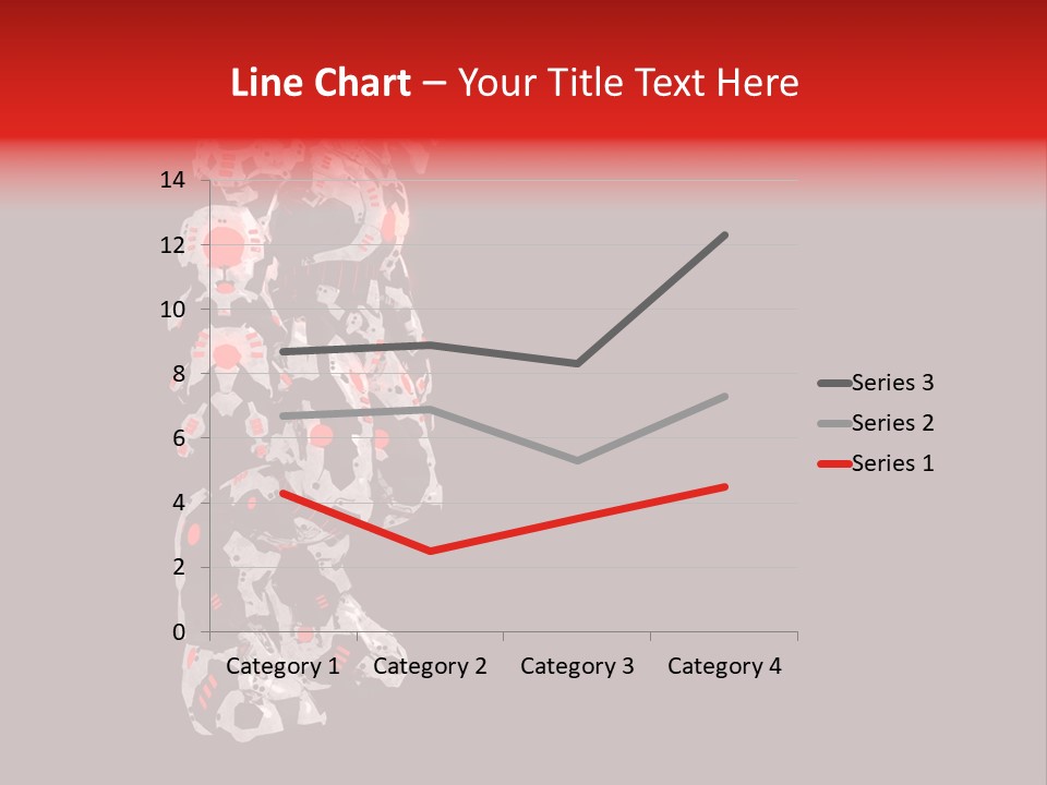 Automation Stock Illustration Cyborg PowerPoint Template