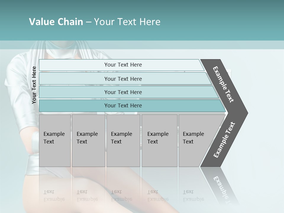 Art Model Expression PowerPoint Template