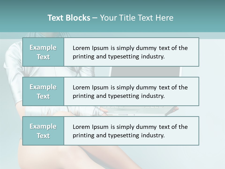 Art Model Expression PowerPoint Template