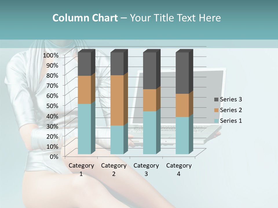 Art Model Expression PowerPoint Template