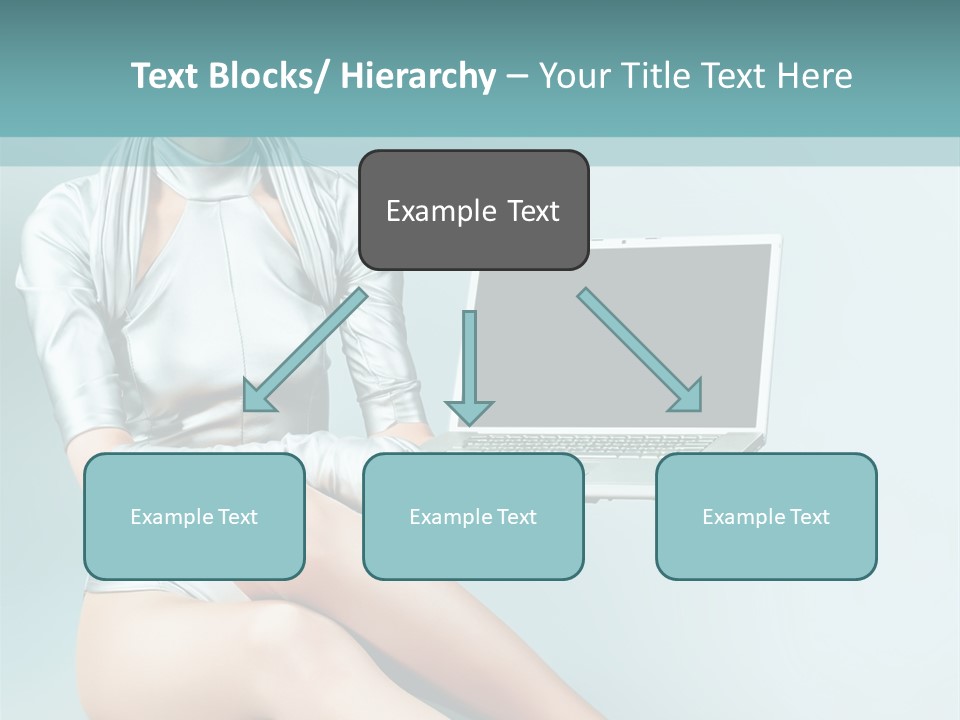 Art Model Expression PowerPoint Template