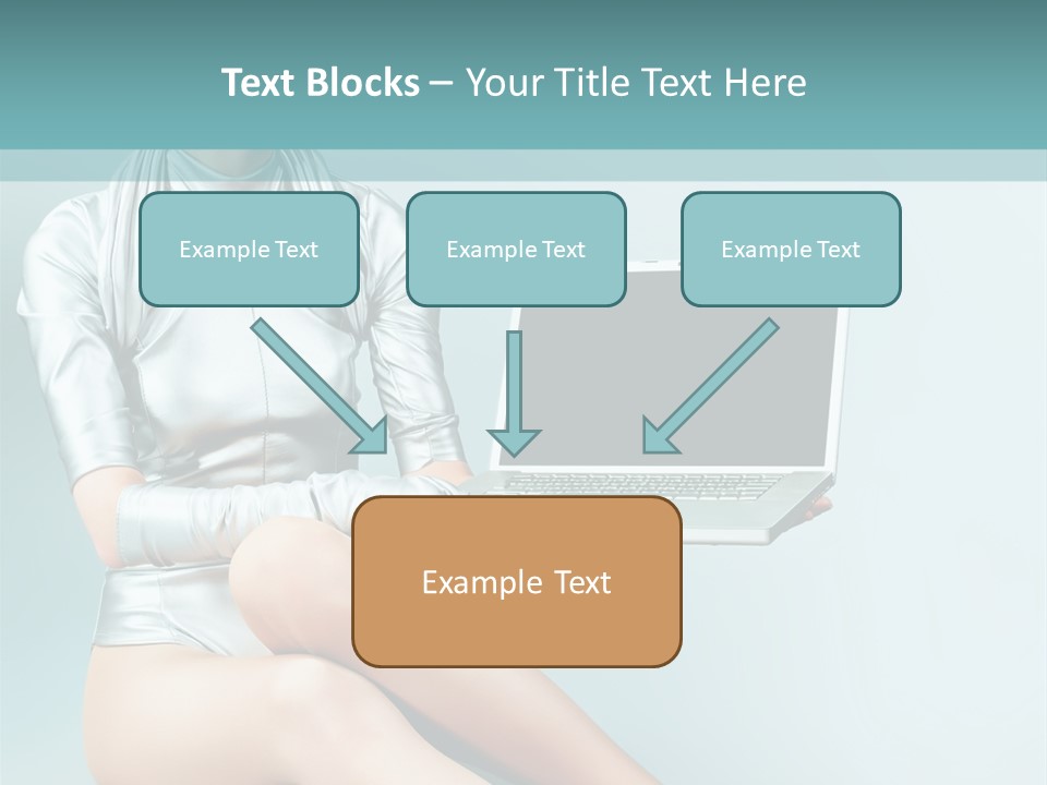 Art Model Expression PowerPoint Template