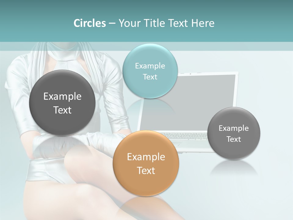 Art Model Expression PowerPoint Template
