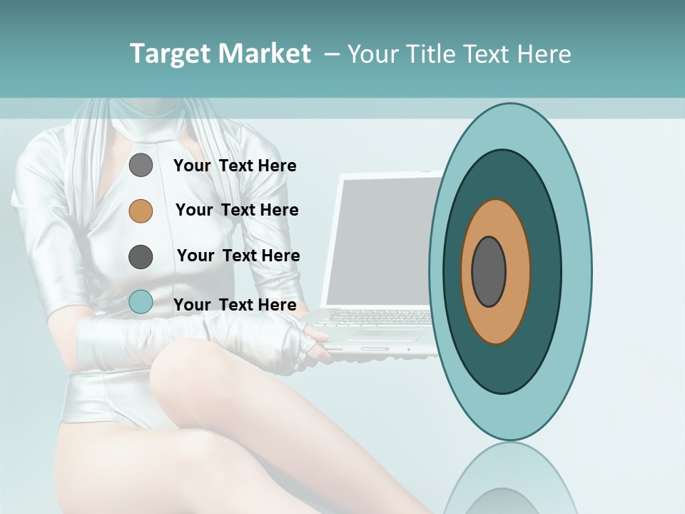 Art Model Expression PowerPoint Template