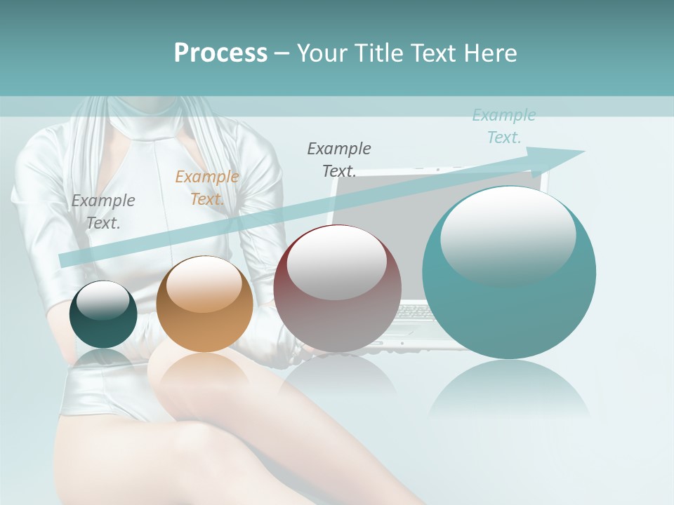 Art Model Expression PowerPoint Template