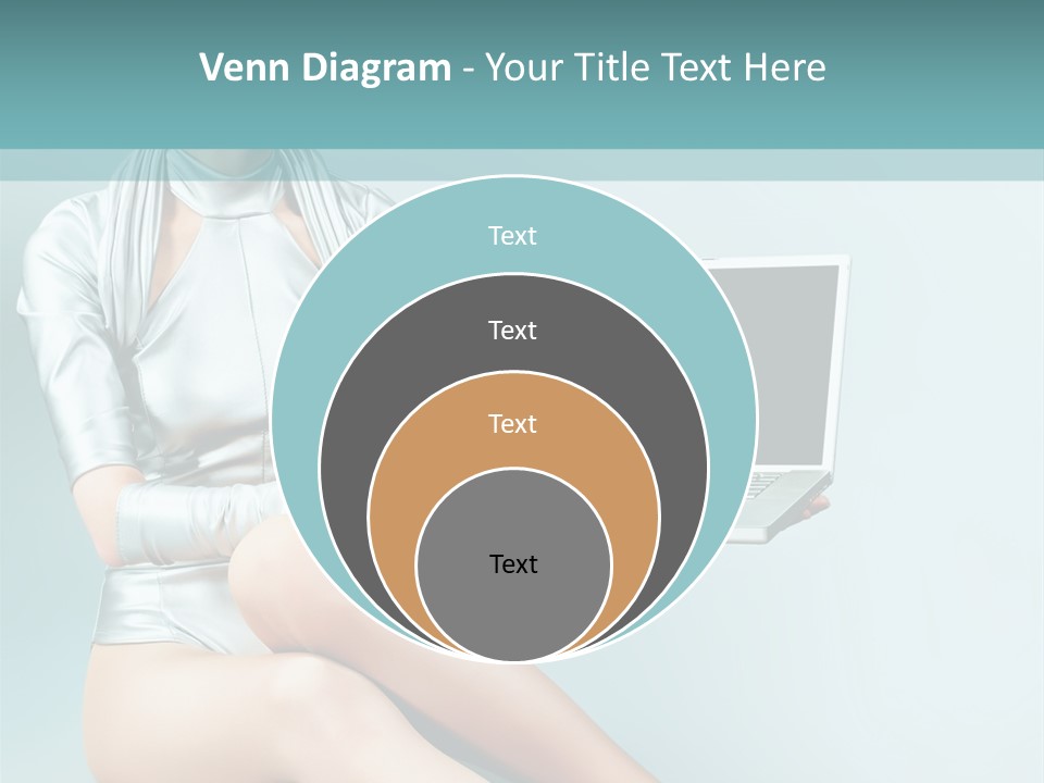 Art Model Expression PowerPoint Template