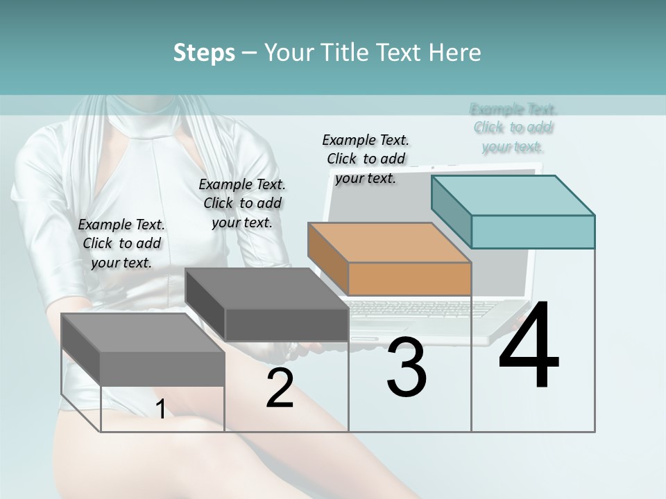 Art Model Expression PowerPoint Template