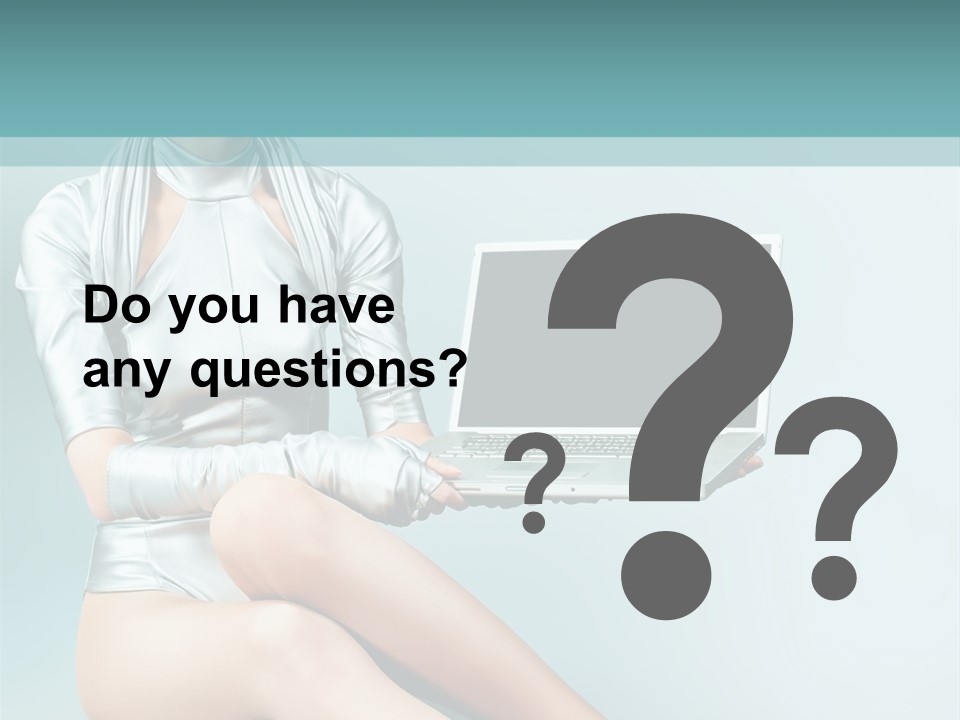 Art Model Expression PowerPoint Template